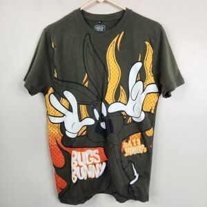 Looney Tunes Bugs Bunny Aint I a Stinker Short Sleeve Full Front Graphic Tee L